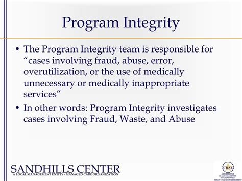 Image result for Program Integrity