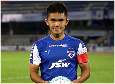 Indian football captain Sunil Chhetri was today named an 'Asian Icon ...