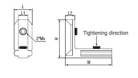 LBIE10-45-8 | Blind Brackets Steel | MISUMI | MISUMI India