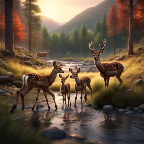 Deer Family Wallpapers - 4k, HD Backgrounds on WallpaperBat