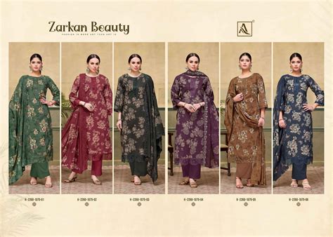 Alok Suit Zarkan Beauty Fancy Cotton Salwar Kameez Catalog Suppliers