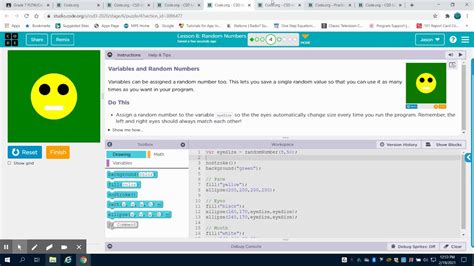 Code.org Lesson 16 Number 7 的图像结果