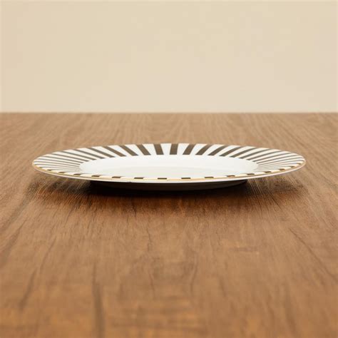 Buy Andrey Bone China Striped Side Plate - 20cm from Home Centre at ...
