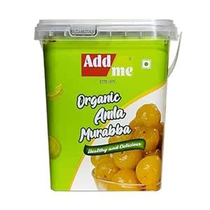Add me Medium Size Dry Amla Murabba 1kg, Bucket Packed Without Syrup (1 ...
