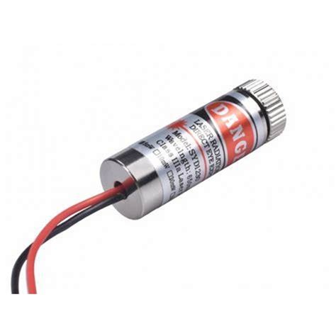 12Mm 5Mw Red Point Laser Module Mxd1230 Point Spot Size Adjustable Laser