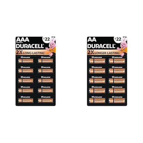 Duracell Alkaline AAA Batteries, pack of 10 : Amazon.in: Electronics