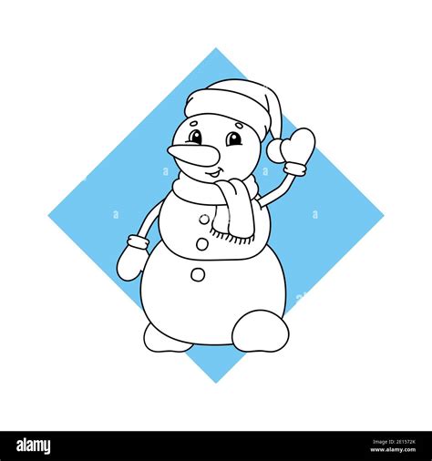Frosty The Snowman Magician Coloring Page