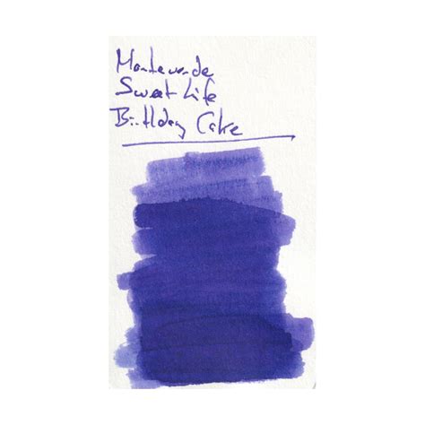 Monteverede Sweet Life Birthday Cake Ink Bottle, Purple - 90ml – Makoba