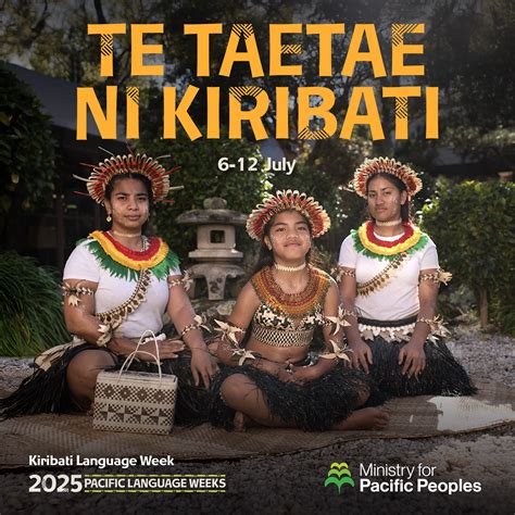 Ministry for Pacific Peoples — Wikin te Taetae ni Kiribati - Kiribati Language Week