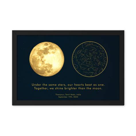 Personalised Star Map – Ritwikas