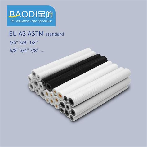 Single Twin 1/4, 3/8, 1/2, 5/8, 3/4, 7/8thermal Insulation Pipe LDPE ...