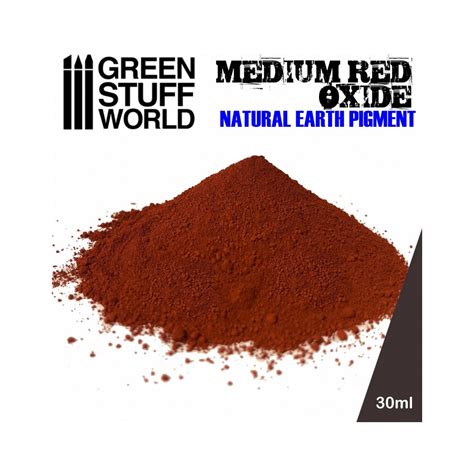 Buy Pigments Medium Red Oxide - Miniatures games - Green Stuff World