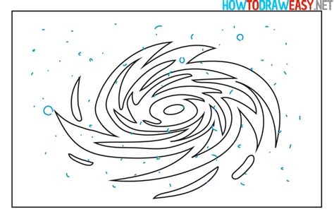 How to Draw a Galaxy - How to Draw Easy
