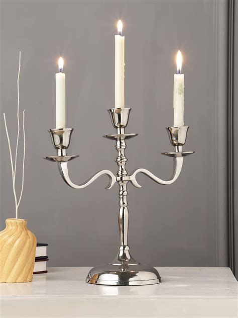 Buy Heyearth 3 Arm Metal Candelabra – Candlesticks Holder for Wedding ...