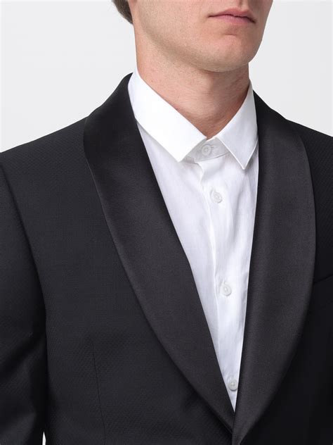 EMPORIO ARMANI: Suit men - Black | Emporio Armani suit EM000470TE16834 online at GIGLIO.COM