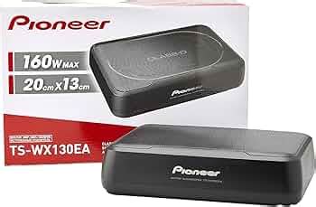 Pioneer Car Underseat Woofer TS-WX130EA,Underseat 8" (20 cm) Cone,Max ...