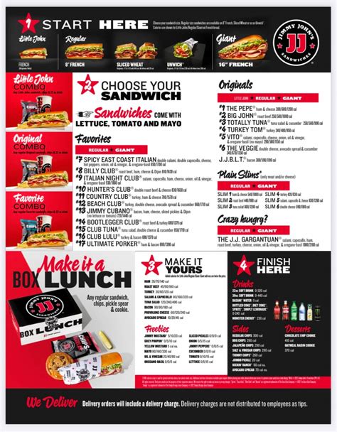 Jimmy John’s - Chandler North 54th Street full menu online