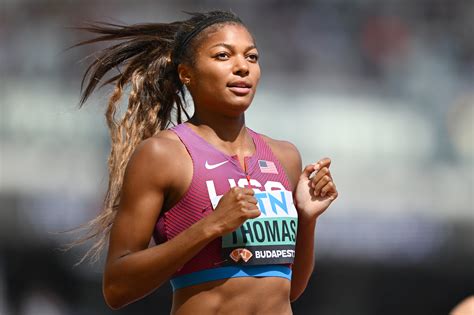 Gabby Thomas, American sprinter, finds sleep so important she wrote a paper on it - TheGrio
