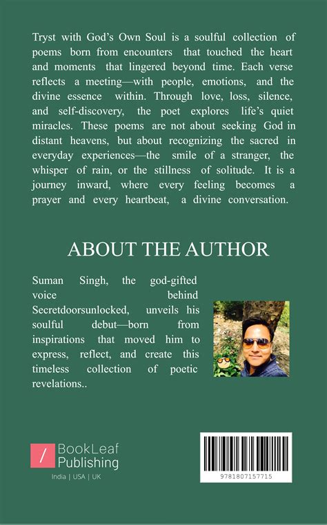 Tryst with God's own soul – BookLeaf Publishing Bookstore