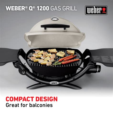 Weber Q 1200 Gas Grill LP Green - Saskatoon Barbecues & More