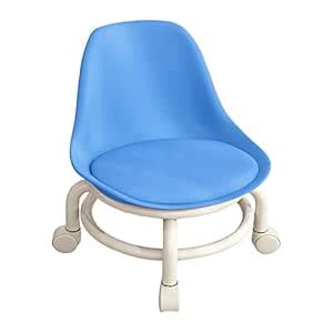CALANDIS™ Low Round Rolling Stool with Wheels Pedicure Stool for ...