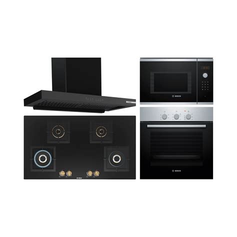 Bosch Built In Oven HBF011BR1I + Bosch Built-In Microwave Series 4 ...