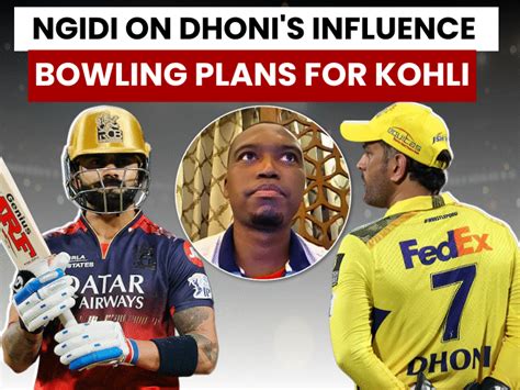 Lungi Ngidi on CSK stint, Dhonis Calmness & Kohli Plans | DC vs RCB
