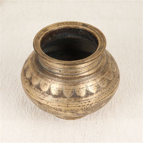 Shop Brass Holy Water Pot at Best Price | IndianShelf