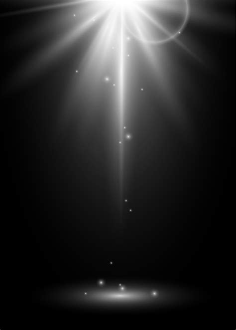 Abstract Magic Light Background with Rays and Lens 1343495 Vector Art ...