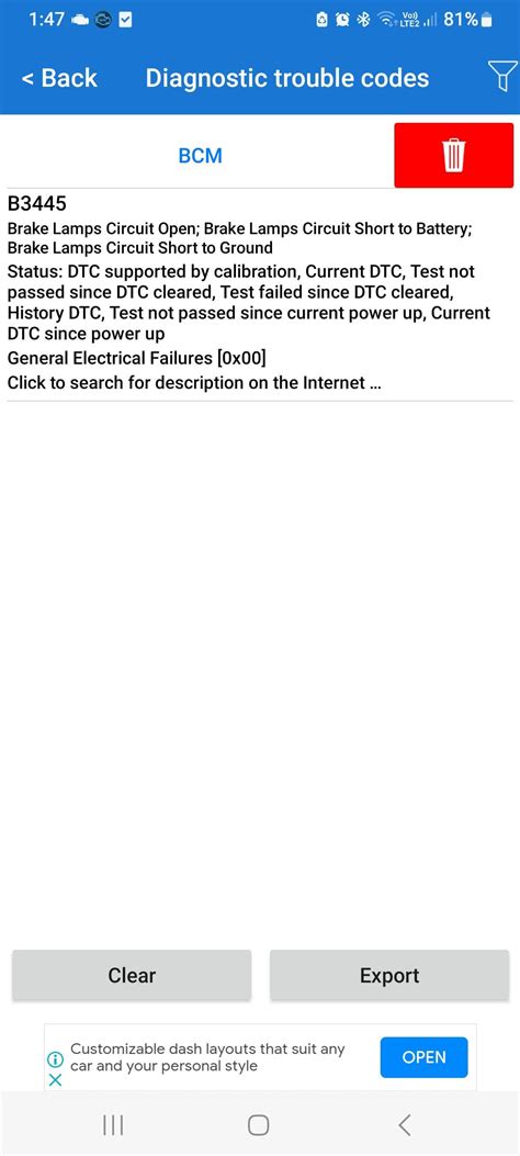 Image result for VE Commodore Check Engine Warning