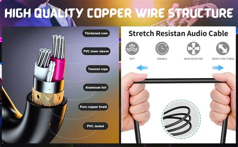 DEVICE OF URBAN INFOTECH 6.35mm (1/4) TS Mono Guitar Cable - Male To ...