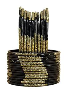Buy The Golden Cascade Fancy Glass Bangles for Women | Plain Glass ...