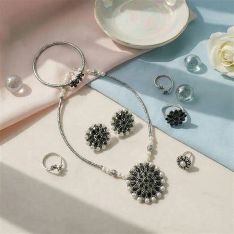 The Complete Grace Set | Set of 6 Items | Premium Brass Jewellery Gift ...