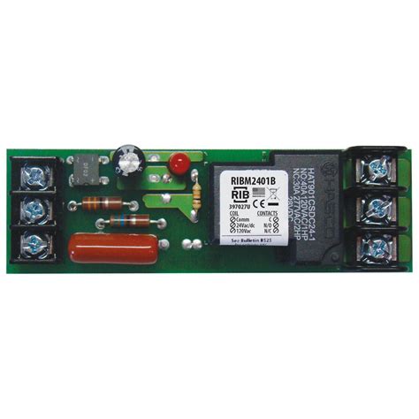 FUNCTIONAL DEVICES INC / RIB, Track Mnt Relay,20A,SPDT,24VAC/DC,120VAC ...