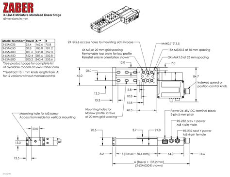 100mm Travel, Motorized Linear Stage, Integrated Controller, Rotary Encoder