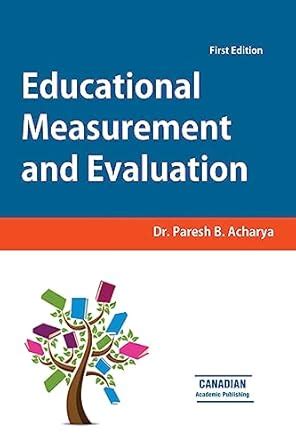 Buy Educational Measurement and Evaluation Book Online at Low Prices in ...