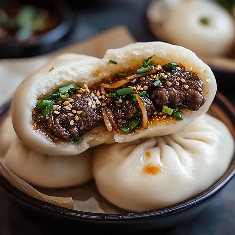 Homemade Beef Bao Buns Recipe with Savory Filling - Taste Like Magic
