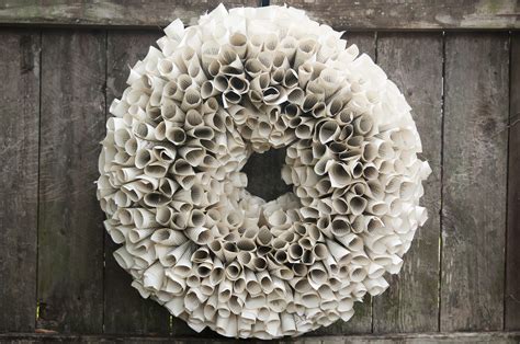 Image result for Paper Wreath Tutorial