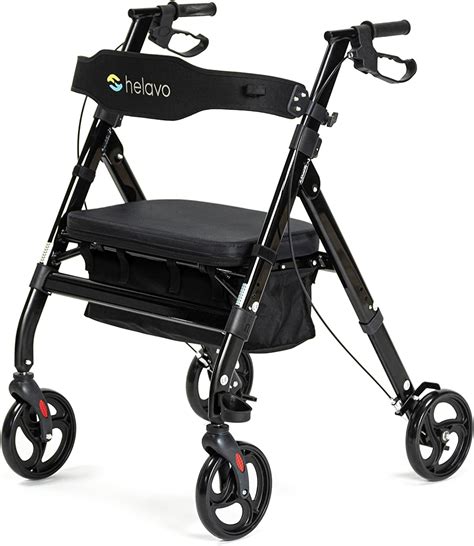 Rollator Walker With Seat 400 Lb Capacity at Angela Lewandowski blog