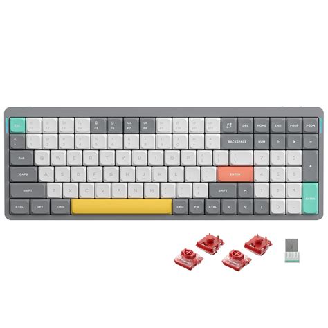 Amazon.in: Buy nuphy Air96 V2 Wireless Mechanical Keyboard,100 Keys RGB ...
