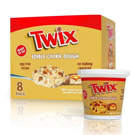 Amazon.com: Candylandia Twix Cookie Dough Candy is a Ready to Eat ...