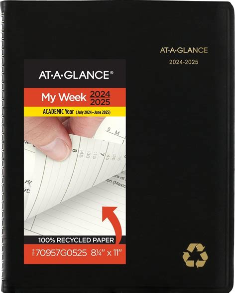 Amazon.com : House of Doolittle 2024-2025 Weekly Planner, Academic, Black, 5 x 8 Inches, July ...