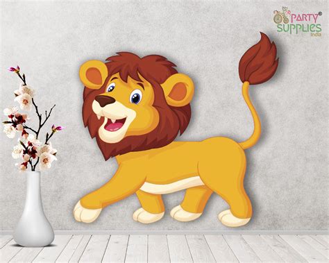 Jungle Theme Lion Cutout | Party Supplies India Online
