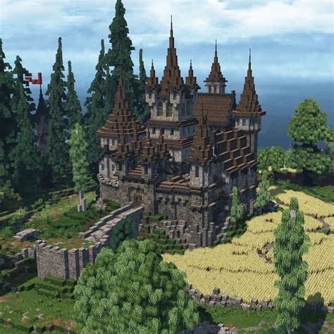 Image result for Massive Minecraft Castle Tutorial
