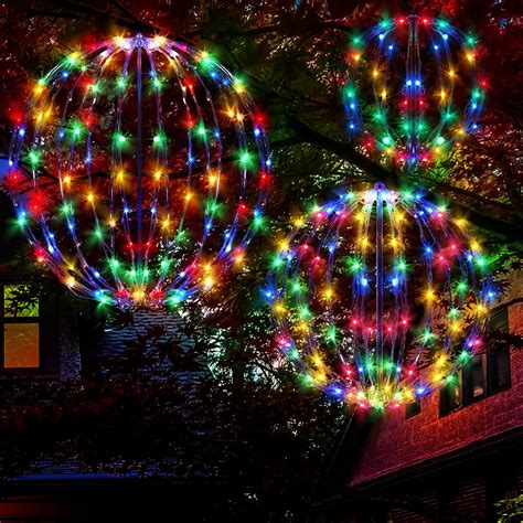 Christmas Lighted Globes