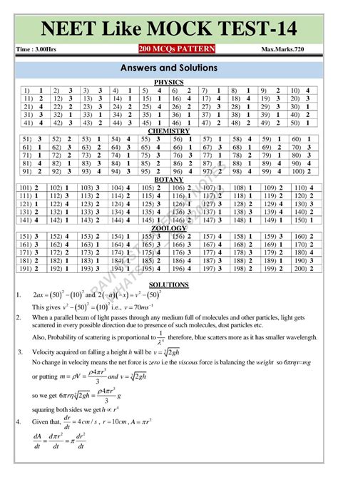 T45 QA NEET MOCK TEST 17 APRIL 2025 ANSWERS (6AM)