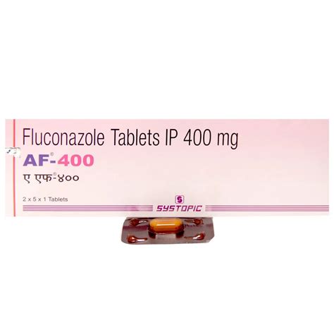 Fluconazole Tablets IP 400 mg – Jan Aushadhi Vitran