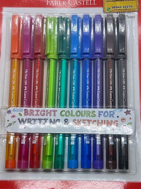 Faber castell bright colours for Ballpoint pens – KnowHowArtCraft