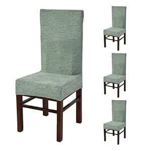 Yellow Weaves Elastic Stretchable Dining Chair Cover, Removable ...