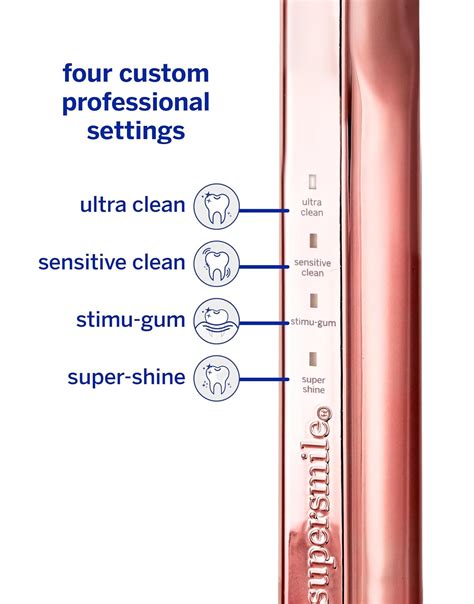 Supersmile Zina45™ Deluxe Sonic Pulse Toothbrush India | Ubuy